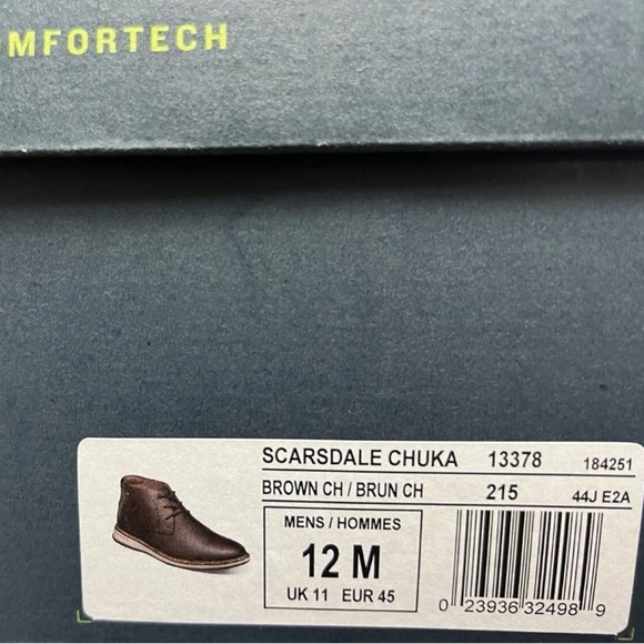 Florsheim Mens Scarsdale Chukka Boot Brown Size 12 M main image 5
